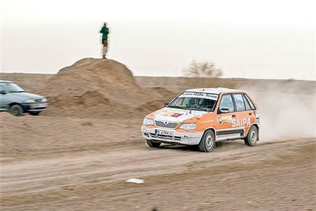 چهارمین مرحله رالی اتومبیل رانی قهرمانی کشور در مشهد برگزار شد