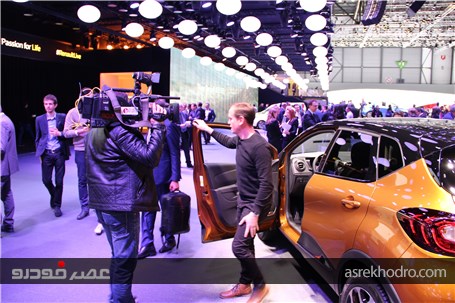 گزارش تصویری از حضور برند رنو در نمایشگاه خودرو ژنو