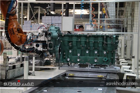 گزارش تصویری از روند ساخت موتورهایFAW