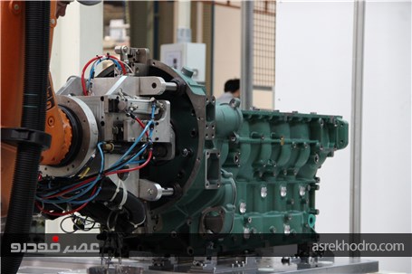 گزارش تصویری از روند ساخت موتورهایFAW