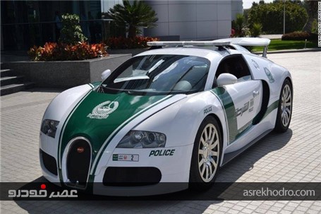 سریعترین خودروی پلیس جهان در دبی