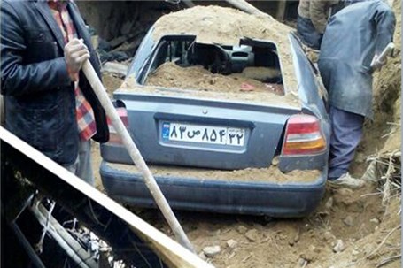 ارائه خدمات سایپا یدک به خودروهای خسارت دیده در زلزله خراسان رضوی