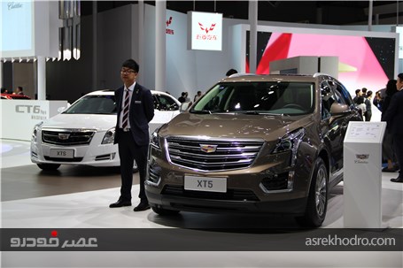 گزارش تصویری حضور برند کدیلاک در نمایشگاه خودرو شانگهای 2017