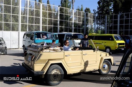 خودروهای کلاسیک فولکس واگن در شیراز (عکس)