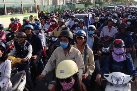 احتمال ممنوعیت تردد موتورسیکلت در پایتخت ویتنام