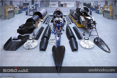 آزمایش سریع ترین خودروی سوپرسونیک جهان