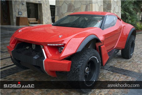 خودروی ۴۵۰ هزار دلاری خودروساز اماراتی را ببینید+تصاویر