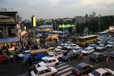 میدان قدس در شمال تهران ساماندهی ترافیکی شد