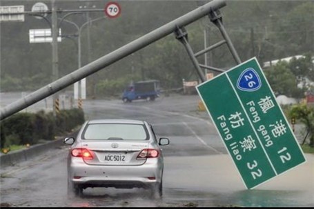 طوفان و بارندگی شدید در چین قربانی گرفت