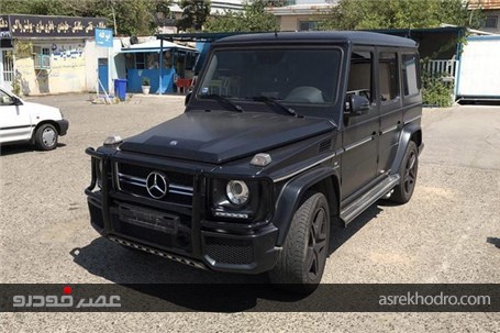 مرسدس بنز کلاس G در تهران + عکس