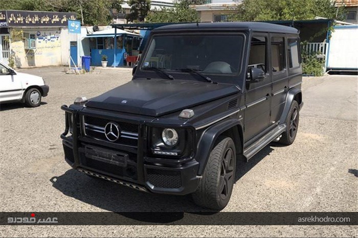 مرسدس بنز کلاس G در تهران + عکس