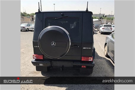 مرسدس بنز کلاس G در تهران + عکس