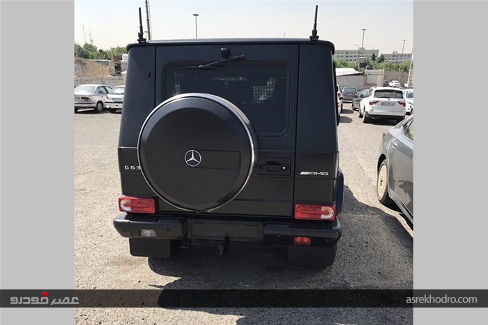 مرسدس بنز کلاس G در تهران + عکس