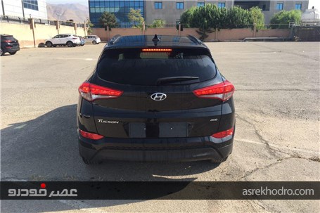 گزارش تصویری از ورود توسان به پارکینگ تهران کرمان موتور