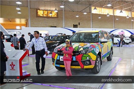 مرور تصویری بیستمین نمایشگاه خودرو تبریز