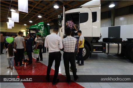 گزارش تصویری از حضور ماموت در نمایشگاه خودرو تبریز