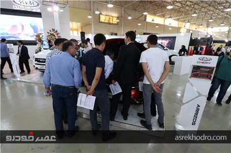 گزارش تصویری از حضور مدیران خودرو در نمایشگاه خودرو تبریز