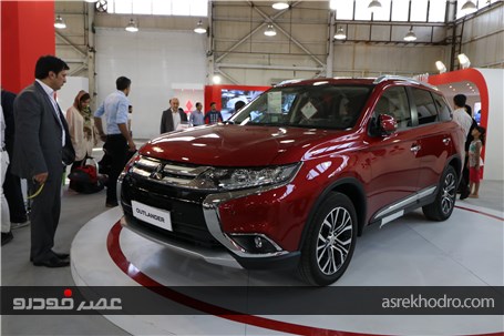 گزارش تصویری از حضور میتسوبیشی در نمایشگاه خودرو تبریز