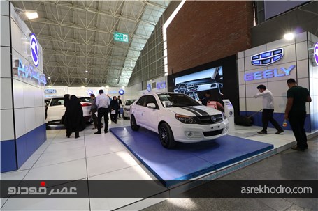 گزارش تصویری از حضور خودروسازان بم در نمایشگاه خودرو تبریز