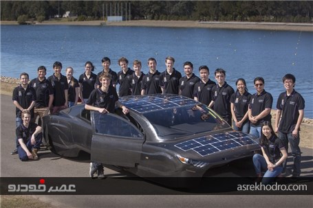 سریع‌ترین خودروی الکتریکی خورشیدی را ببینید+تصاویر
