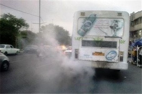 خودروهای دیزلی‌ یکی از مقصران آلودگی هوا در شرق تهران