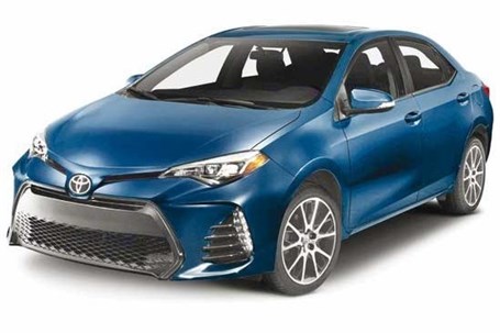 قیمت فروش محصولات ۲۰۱۷ Toyota در بازار دبی