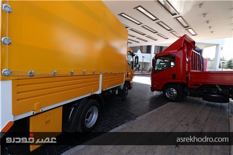 گزارش تصویری از رونمایی جدیدترین جدیدترین کامیونت ایسوزو به ایران