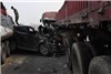 تصادف زنجیره‌ای مرگبار در شرق چین + تصاویر