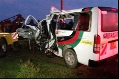 تصادف مرگبار در غرب کنیا