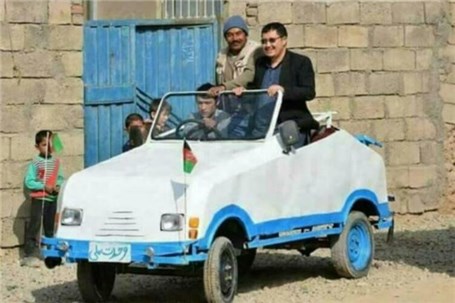نخستین خودروی ملی افغانستان +عکس
