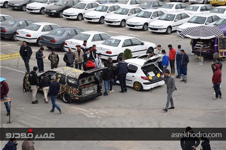 گزارش تصویری گردهمایی خودروهای سفارشی شرکت آپکو