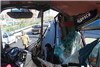 تصادف شدید اتوبوس با کامیون در بزرگراه فتح + تصاویر