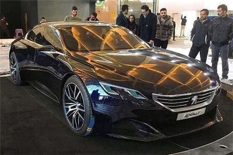 پژو اکزالت، سوپرایز غرفه پژو در نمایشگاه خودرو تهران