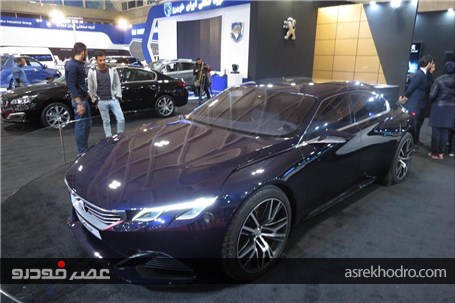 گزارش ویدئویی از حضور خودرو Peugeot Exalt Concept در دومین نمایشگاه خودرو تهران