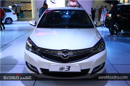 نگاهی به هایما ۳@ در دومین نمایشگاه خودرو تهران؛ سدان برقی هایما