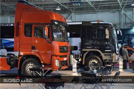 گزارش تصویری از غرفه ایران خودرو دیزل در نمایشگاه حمل و نقل