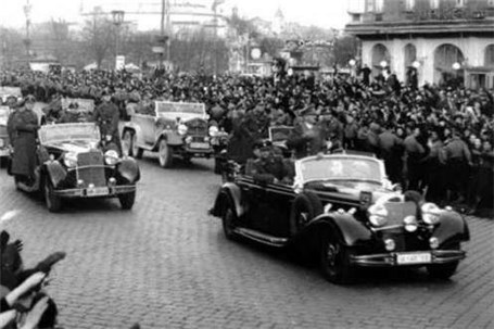 حراج خودروی مرسدس بنز هیتلر در آمریکا