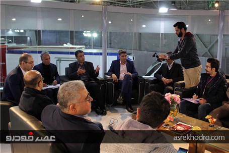 گزارش تصویری از نشست خبری گروه بهمن در حاشیه نمایشگاه حمل و‌ نقل تهران