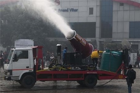 راهکار آبکیِ هند برای مقابله با آلودگی هوا!