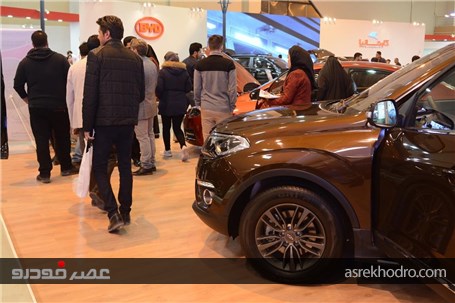 گزارش تصویری غرفه مدیران خودرو در نمایشگاه خودرو کرمان