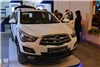 غرفه ایران خودرو در روز نخست نمایشگاه خودرو کرمان