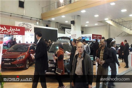 گزارش تصىویری از حضور ام وی ام در نمایشگاه خودرو کرمان