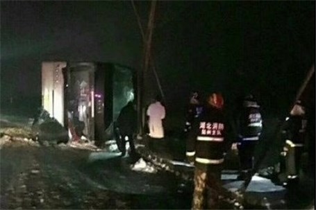 3 کشته و 36 زخمی در پی تصادفی در چین