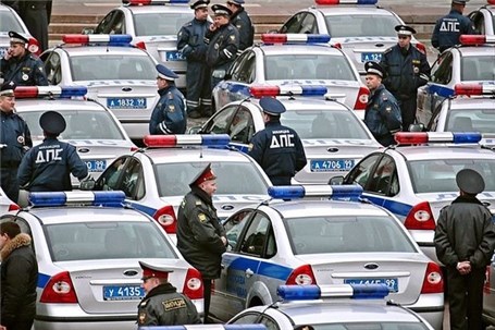 اخراج ۱۰ هزار پلیس راهنمایی و رانندگی در روسیه