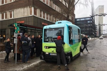 سوئد اتوبوس های خودران الکتریکی آزمایش می کند