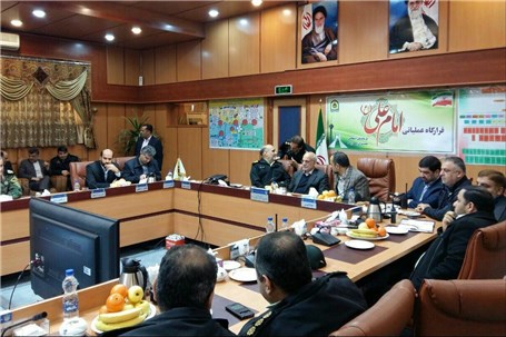 حضور استاندار تهران در مرکز فرماندهی و کنترل ترافیک پلیس راهور تهران بزرگ
