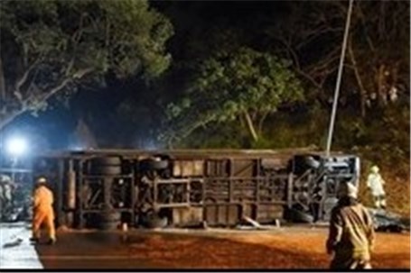 ده‌ها کشته در حادثه سقوط اتوبوس در شمال هند