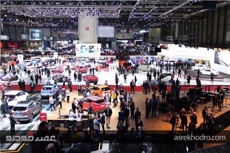 گزارش تصویری از اولین روز فعالیت نمایشگاه خودرو ژنو