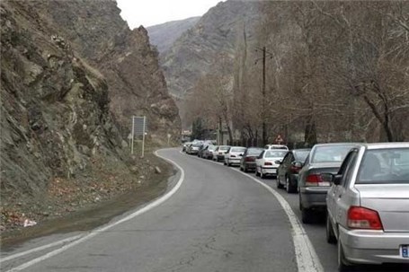 ترافیک نیمه سنگین در جاده‌های شمالی و منتهی به تهران