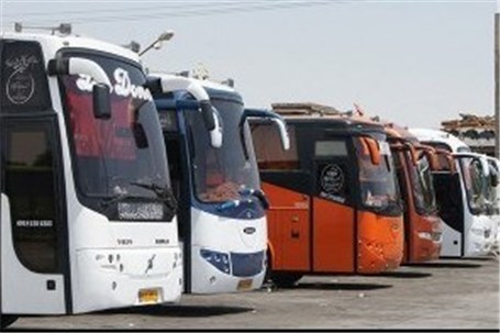 قیمت بلیت اتوبوس از تهران به سایر استان‌ها
